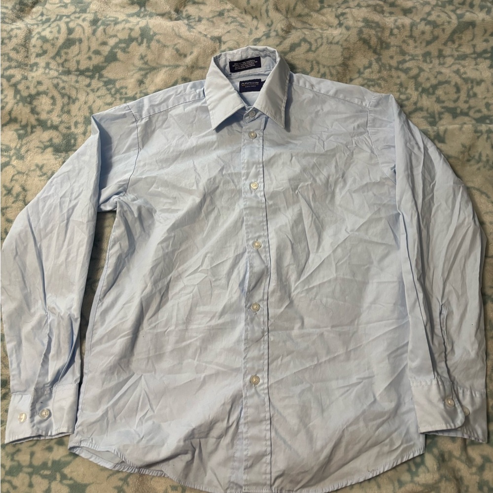 Boy's Light Blue Dress Shirt